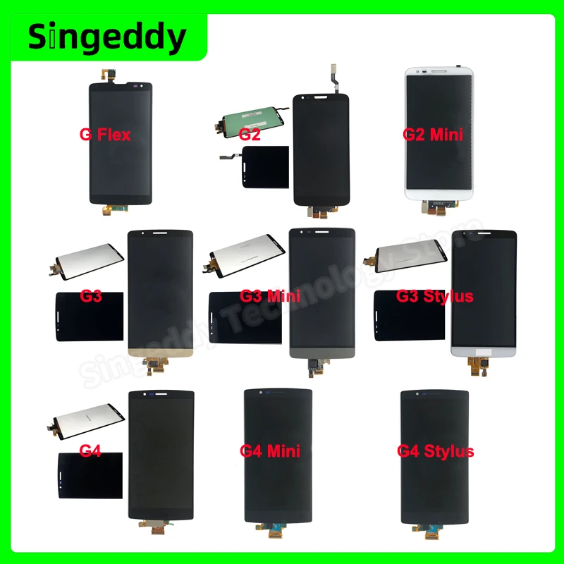 LCD Screen Display For LG V10 V20 VS995 VS996 V20 Mini V30 V40 V480 V50 VS501 V60 V495 W30 W10 W31 W41 Pixel 2 5 Zera Phone Part