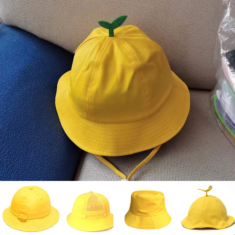 

Summer Children Cotton Cartoon Bucket Cap For Boys Printing Baby Girls Boys Sun Hat Kids Bonnet 1-10 Years Old