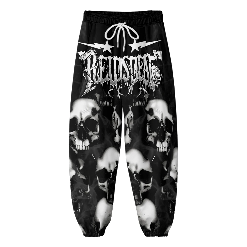 Новинка 2024 мужской тренд весна/осень простой спортивный стиль 3D принт дымчатый