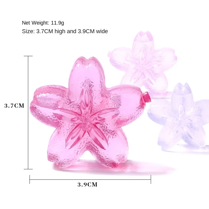 Cherry Blossom Shaped Ice Cubes Reusable Iced Stone Vodka Whiskey Wine Physical Cooling Tool Party Tool Cleanable Ice Cubes