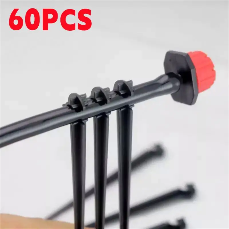 1/60 шт. капиллярный кронштейн типа C, портативный заземляющий штекер, фиксированный стержень, капельница для сельского хозяйства, садовый капельный ороситель, садовый аксессуар