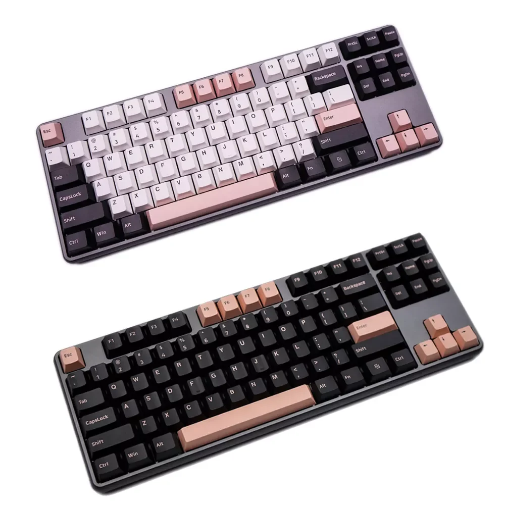 

New Cherry Profile Olivia Keycap Thick PBT Keycaps Switch Mechanical Keyboard
