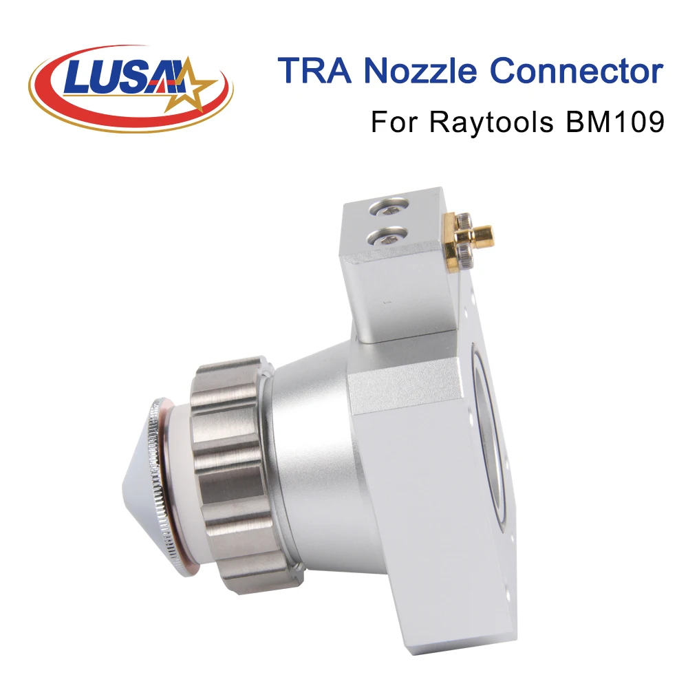 Лазерная головка LUSAI Raytools BM109 2D коннектор для лазерной насадки TRA волоконная