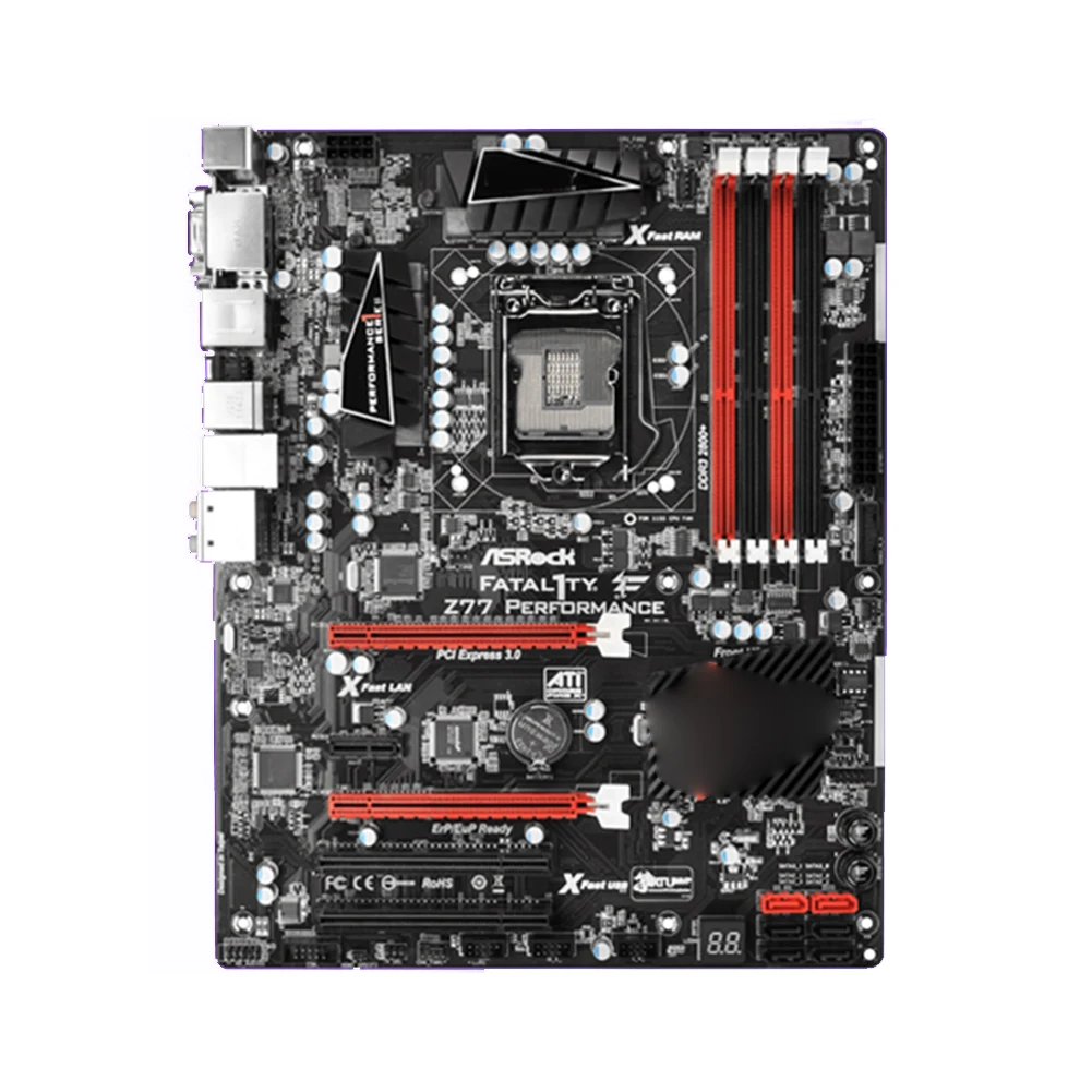 

For ASRock Z77 PERFORMANCE DDR3 LGA 1155 Z77 32GB ATX Motherboard Used