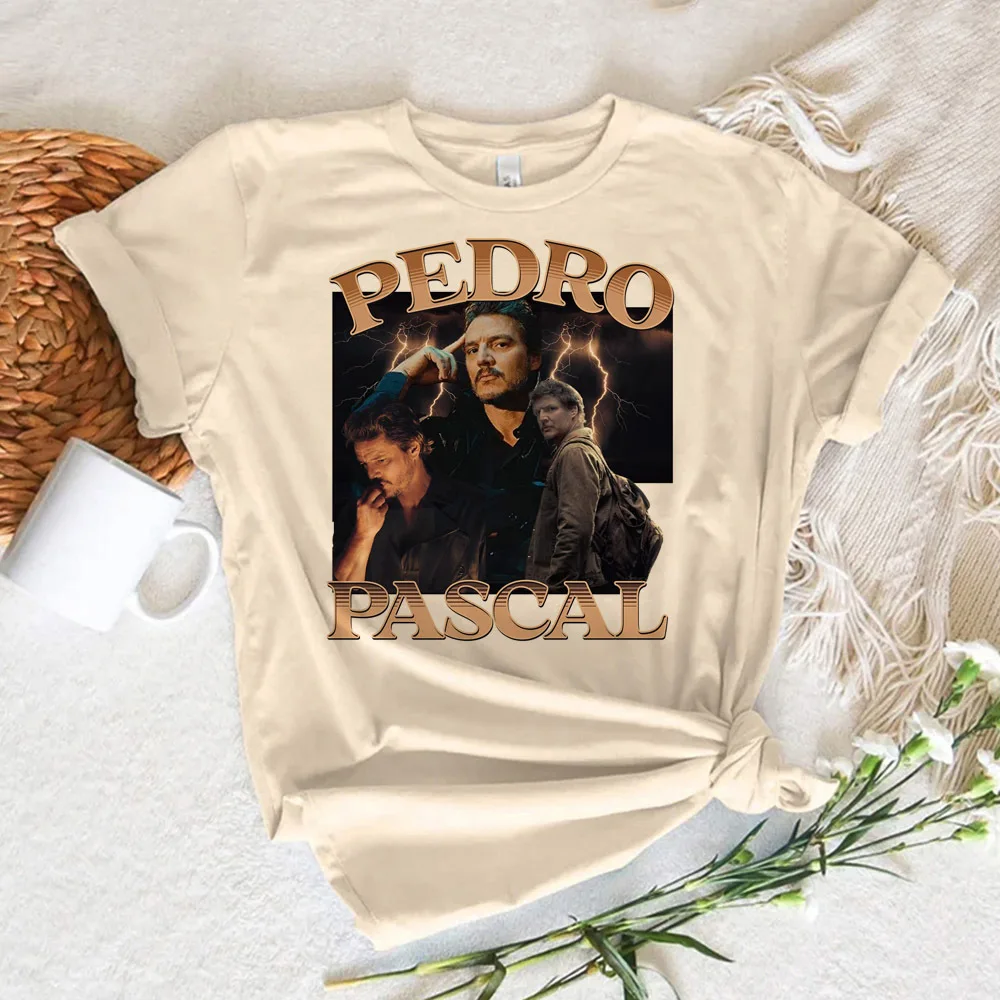 Женская рубашка Pedro Pascal модная корейская одежда в стиле ретро Y2k винтажная