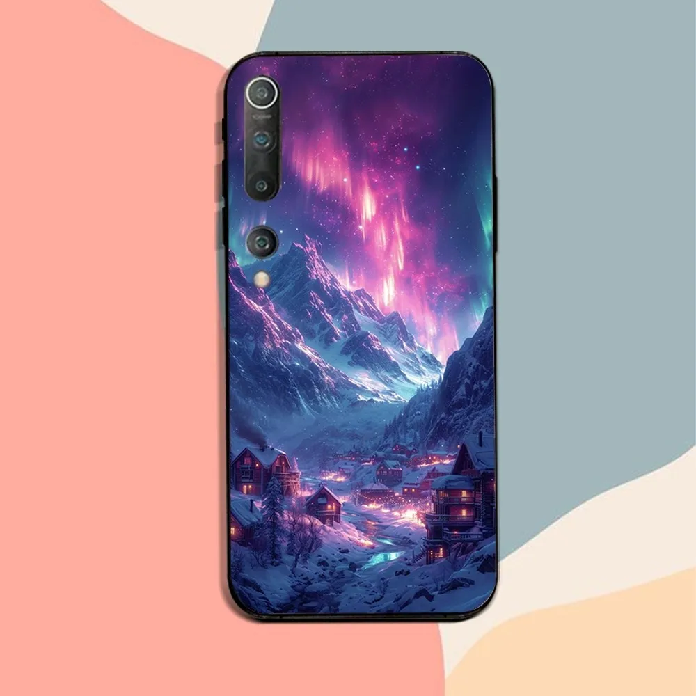 Фото Чехол для телефона Velaris City Of Starlight, для Xiaomi 11 Redmi Note 11 5G 8T 9A 9 10T Note8Pro Note9 12, черный чехол №3