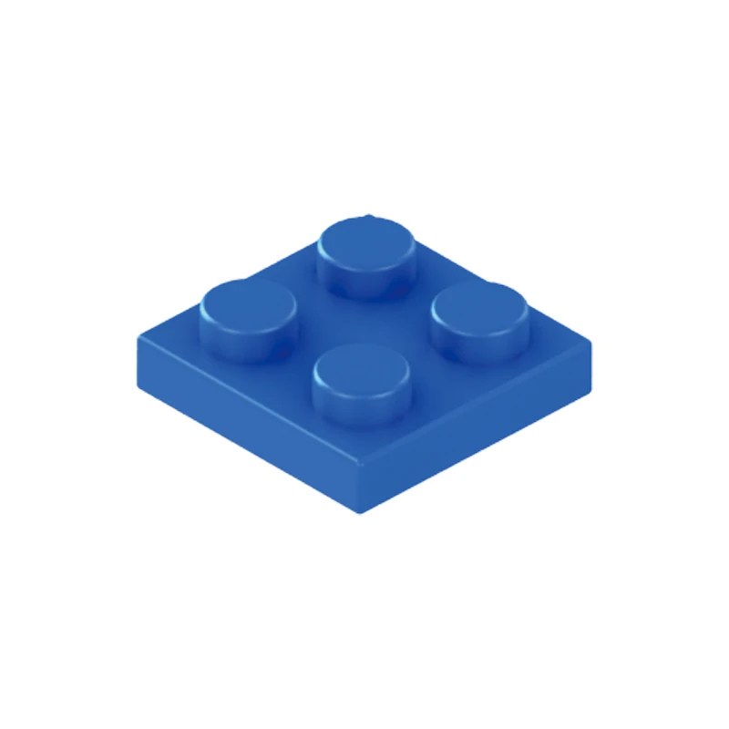 A13 2x2 точки 100g MOC детали мини-конструктор кирпичи сделай сам ABS пластик совместимы