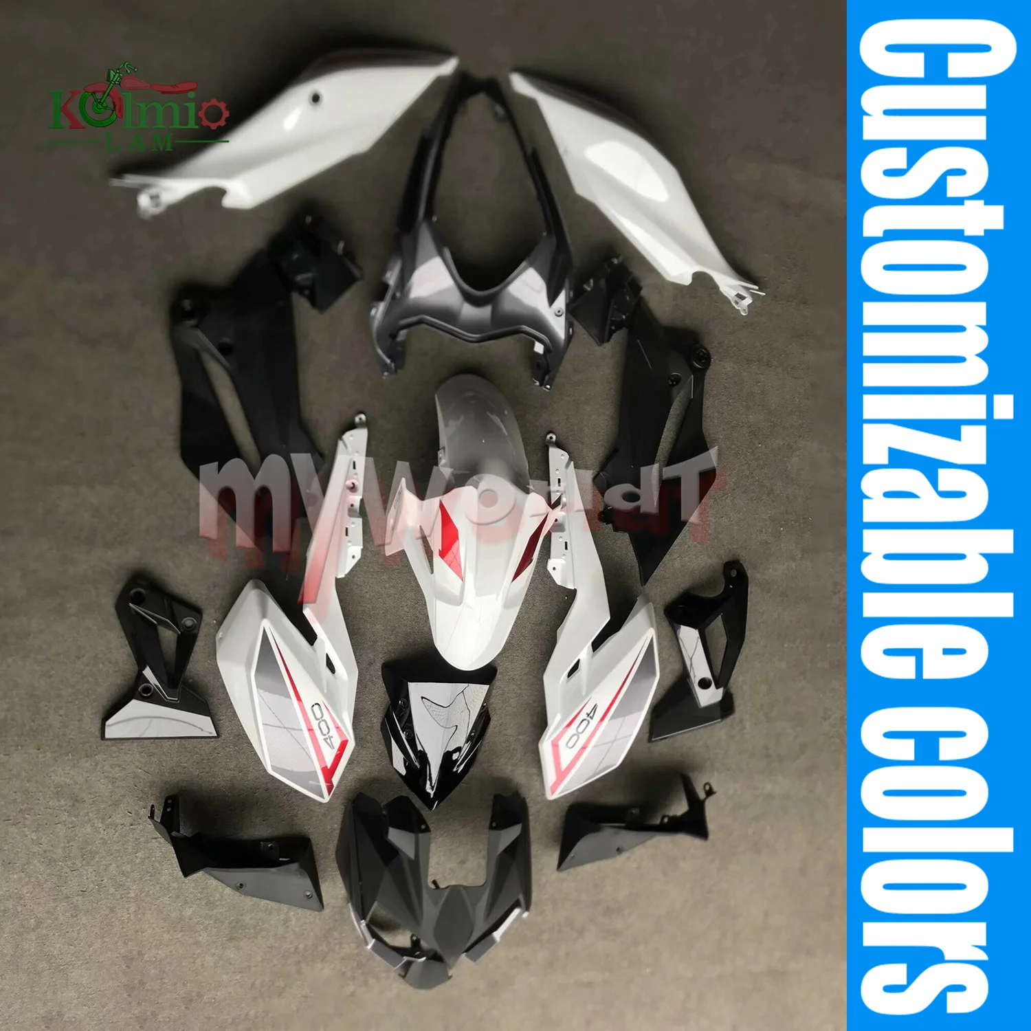 Комплект пластиковых обтекателей для мотоцикла Kawasaki Z400 2018-2023 комплект кузова Z 400