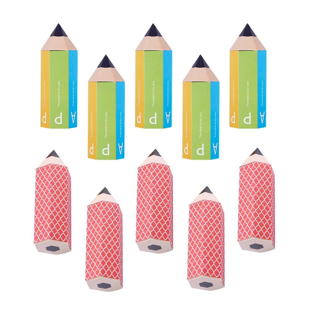 

10 Pcs Cupcakes Containers Candy Box Shaped 16.5X5X5CM Party Gift Paper Boxes Packaging Bridesmaid