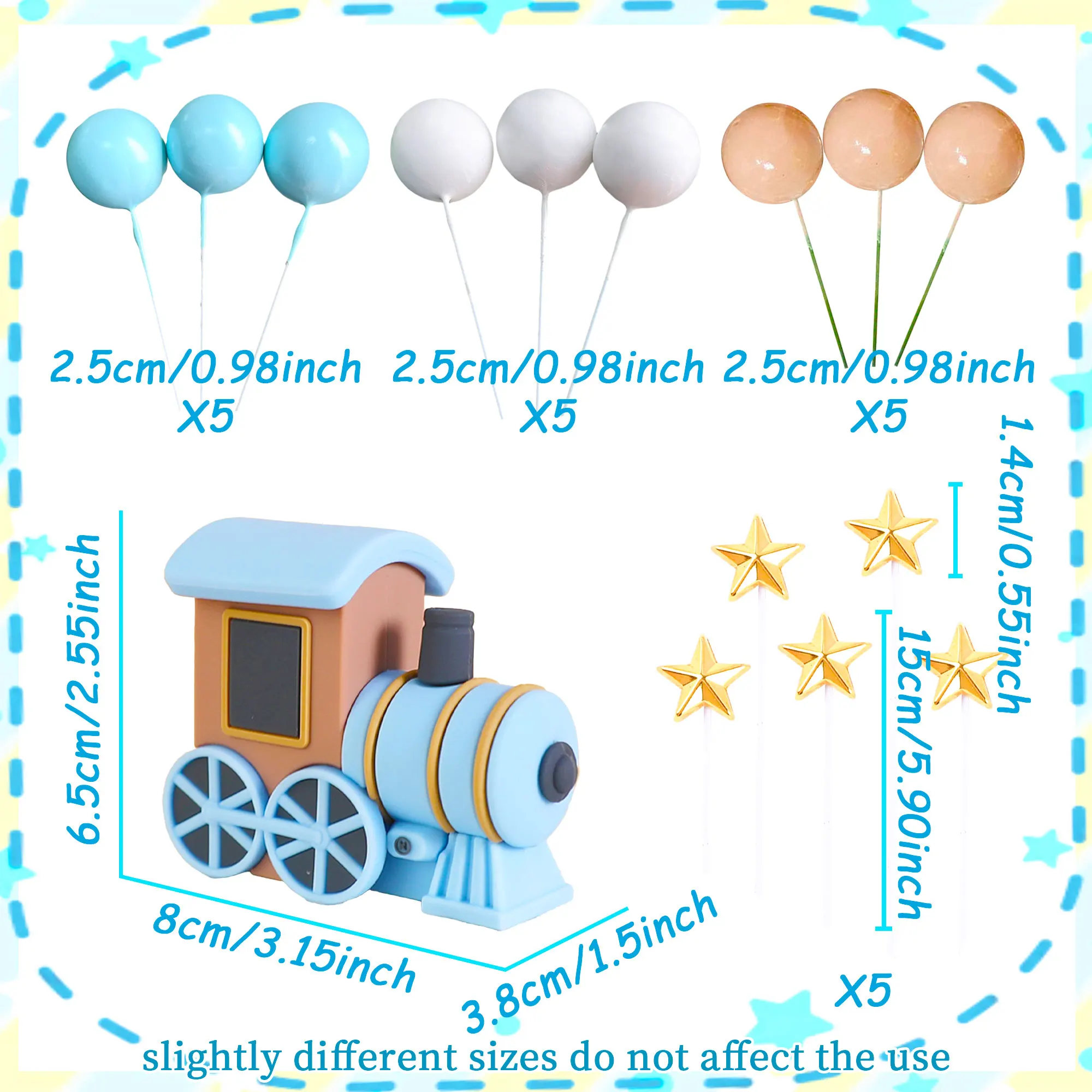 

LaVenty Винтажные Красные И Синие Топперы Для Торта С Рисунком Автомобиля, Украшение Из Смолы Для Тортов На День Рождения