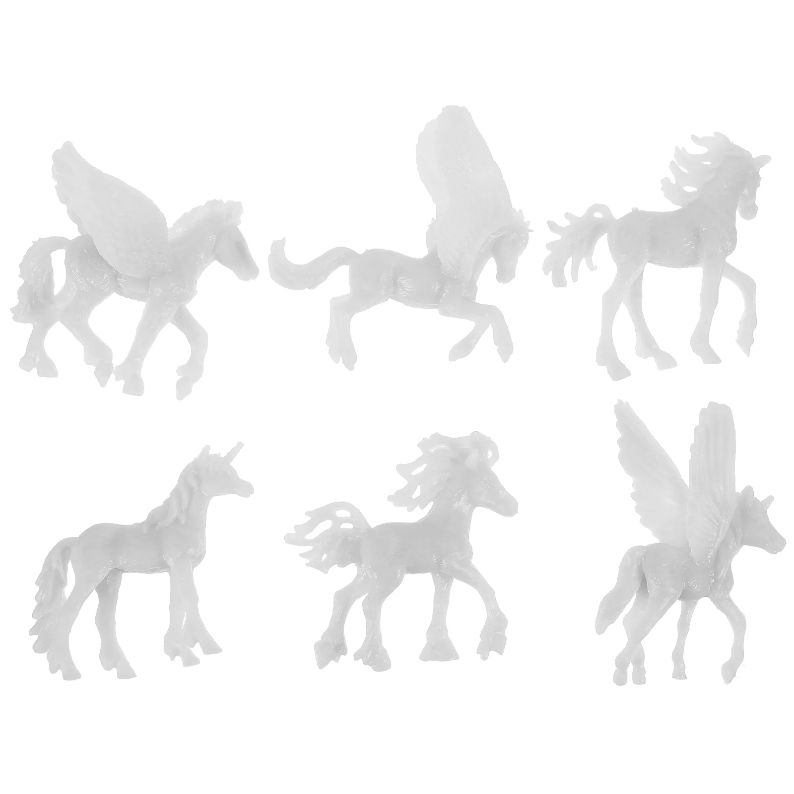 

6Pcs DIY Painting 3D Unicorn Kids Unicorn Drawing Painting Toy for School Project