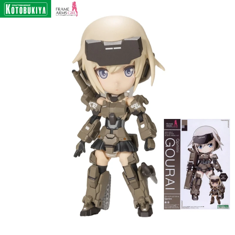 

Оригинал Kotobukiya FG092 Qversion Mini 6,5 см рамка для рук девушка бум гром модифицированный мобильный костюм девушка аниме фигурка в сборе модель