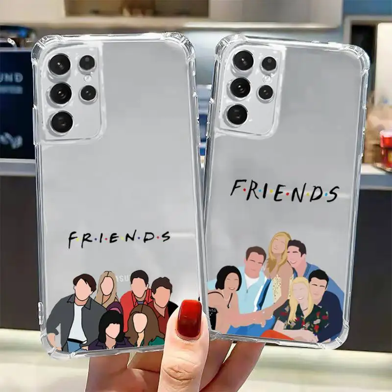 

friends tv show Central Perk Coffee Phone Case Transparent for Samsung A 10 21S 31 50 51 52 12 71 S note 10 20 21 fe plus ultra