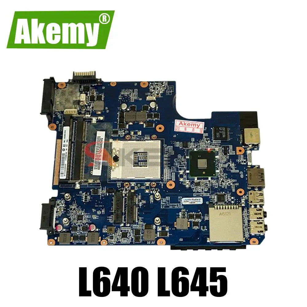 

Материнская плата AKEMY A000073710 для ноутбука Toshiba Satellite L640 L645, материнская плата для ноутбука DA0TE2MB6F0 HM55 PGA 989 DDR3