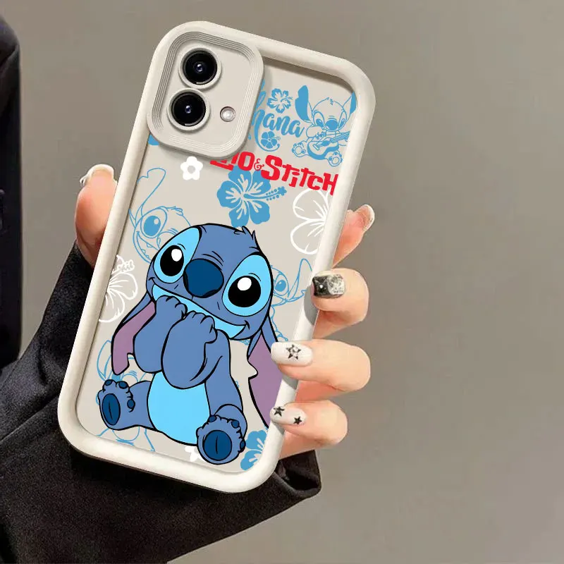 Фото Чехол для телефона Ohana Stitch Lilo для Motorola Moto G06 G56 G86 G96 G100 5G Edge 60 70 Fusion 50 Pro 40 Neo G85 G84 G75 G53 G60 №5