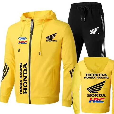 Мужская спортивная толстовка Honda Racing