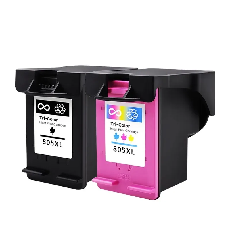 Совместимость HP 805 805XL Восстановленный картридж для принтера DeskJet