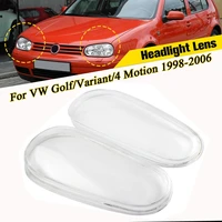 pair front lens cover kit headlight glass lh for 1999 2005 vw mk4 golfgtir32