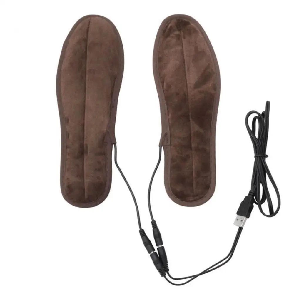 

Стельки с подогревом, зимние вставки для обуви, электрические стельки с USB-зарядкой для обуви, сохраняют тепло с меховыми вставками, стельки ...