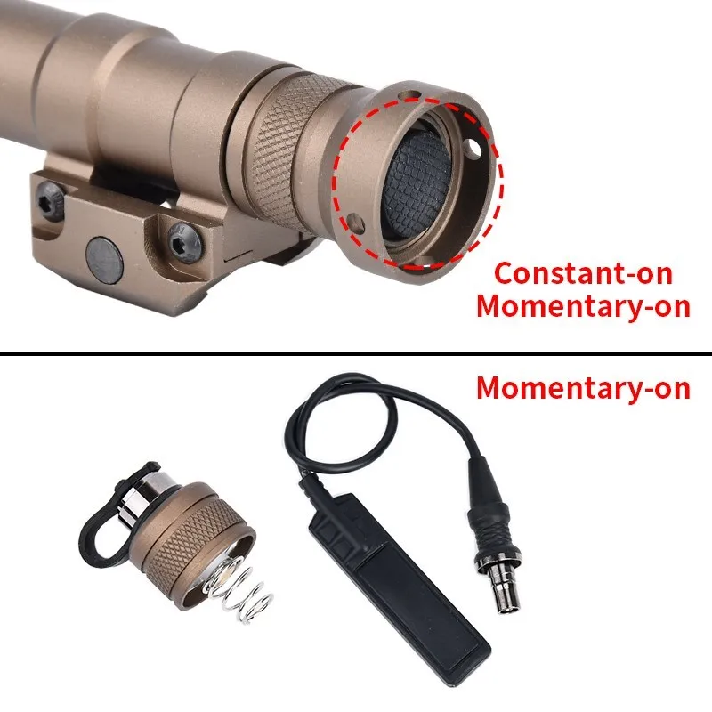 Тактический перст 4 Zenitc Airsoft Surefire M300A M600C Фонарик для оружия Perst-4 Красный Зеленый