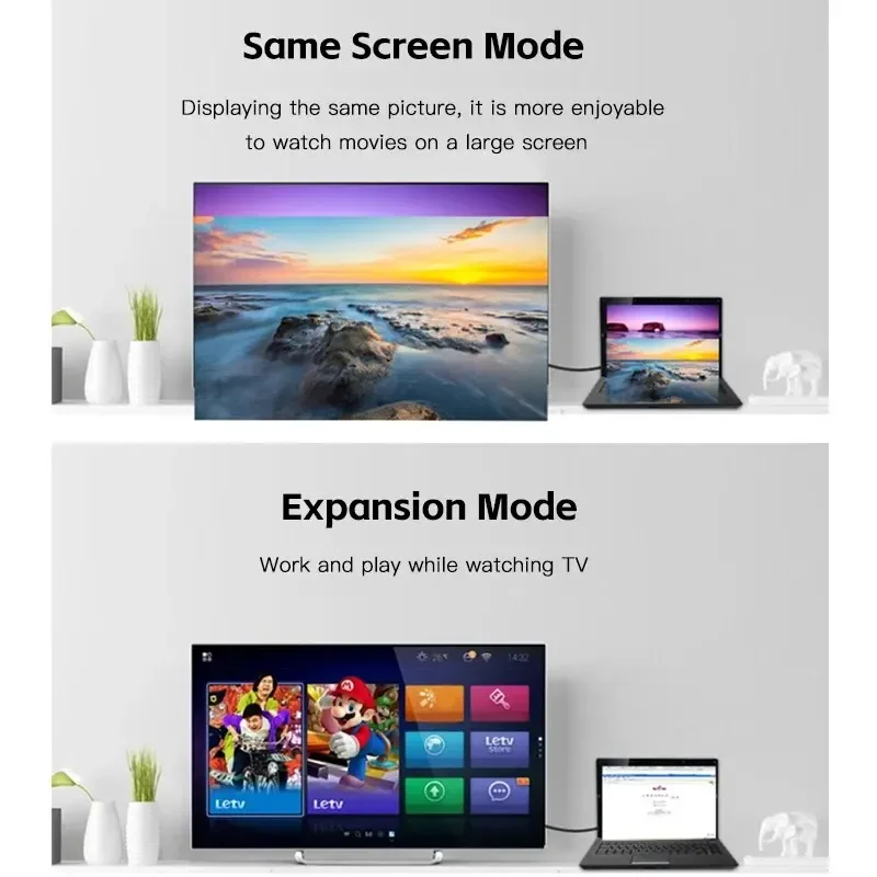 4K DP-HDMI-совместимый адаптер-конвертер Display Port Мужской DP-Женский HD ТВ-кабель-адаптер