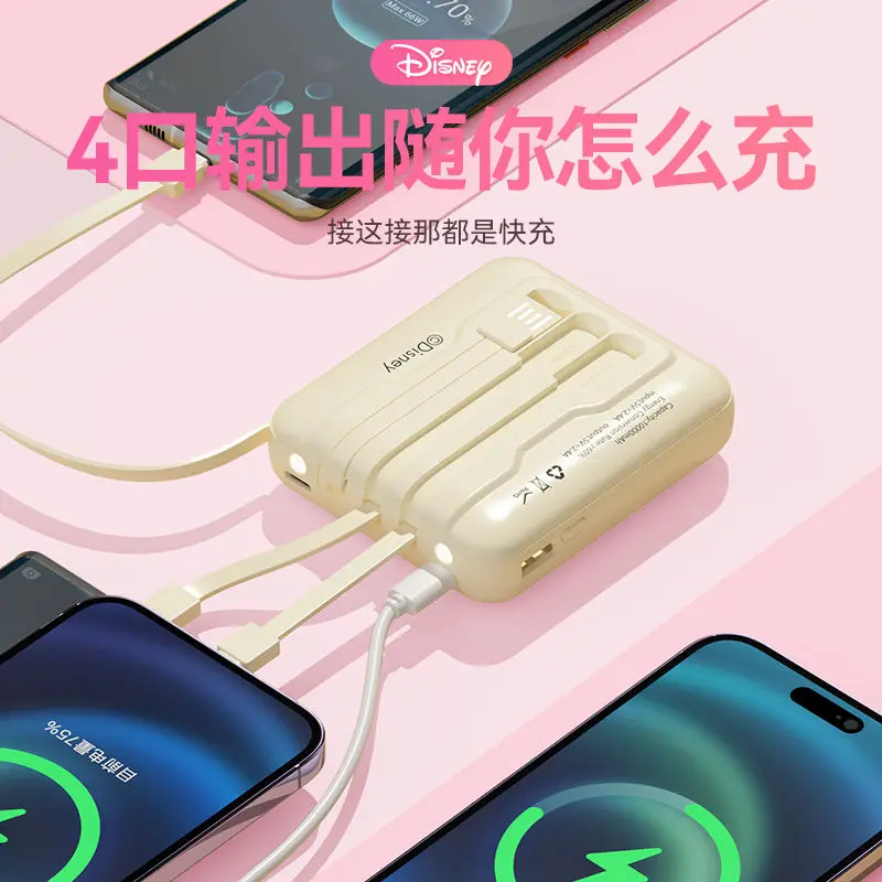 Disney Lotso Микки Стич Минни мультфильм узор маленький портативный большой емкости