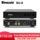 Singxer SU-6 Audio Интерфейс XMOS XU208 CPLD фемтосекундные часы цифровой интерфейс USB интерфейс SU6