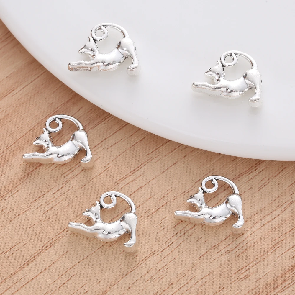 

20 шт./компл. годовой модный аксессуар ожерелье с подвеской в виде кошки ручной работы «сделай сам» множество стилей на выбор простой свежий ...