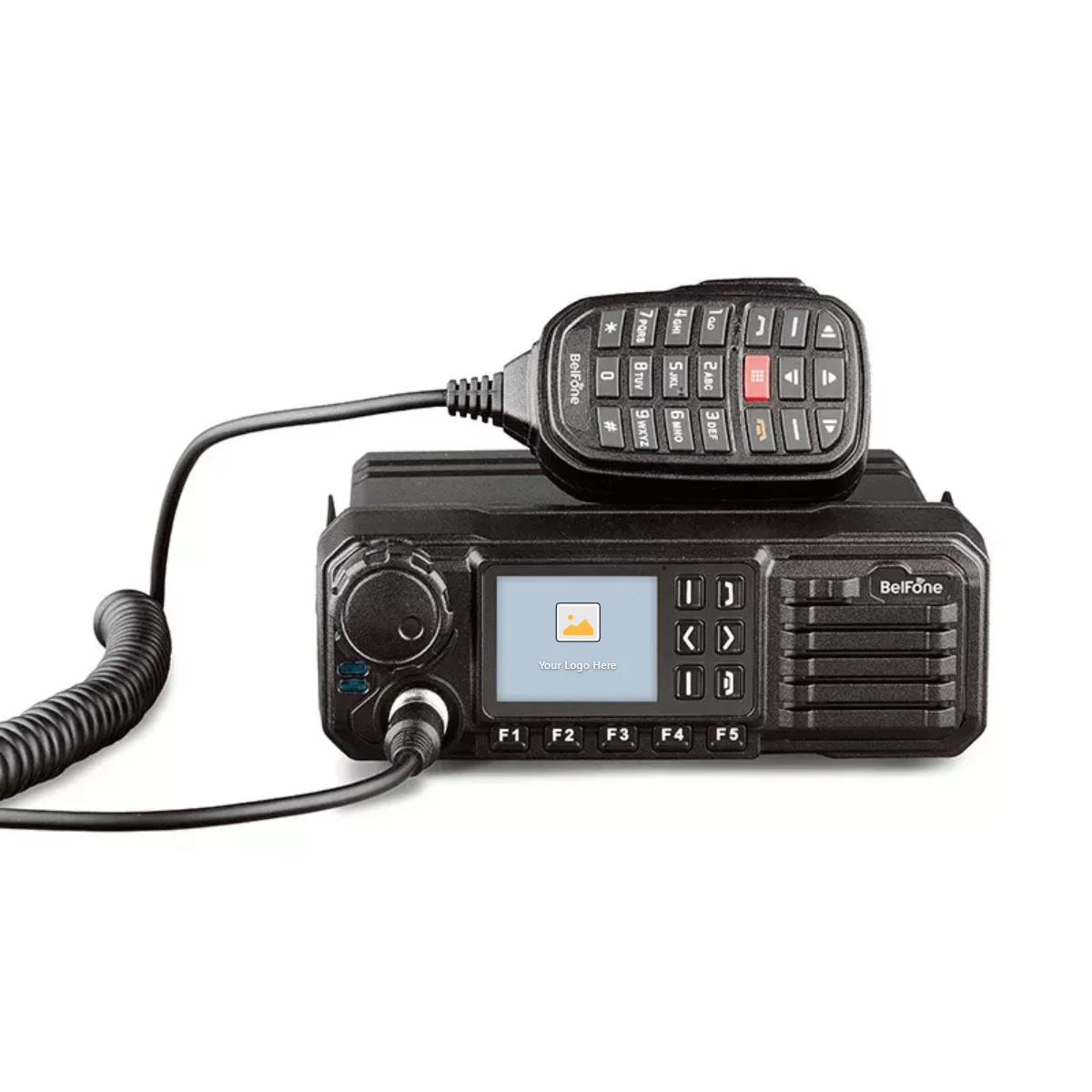

BelFone 30W DMR Mobile Walkie Talkie with GPS positioning & LCD Display BF-TM8250