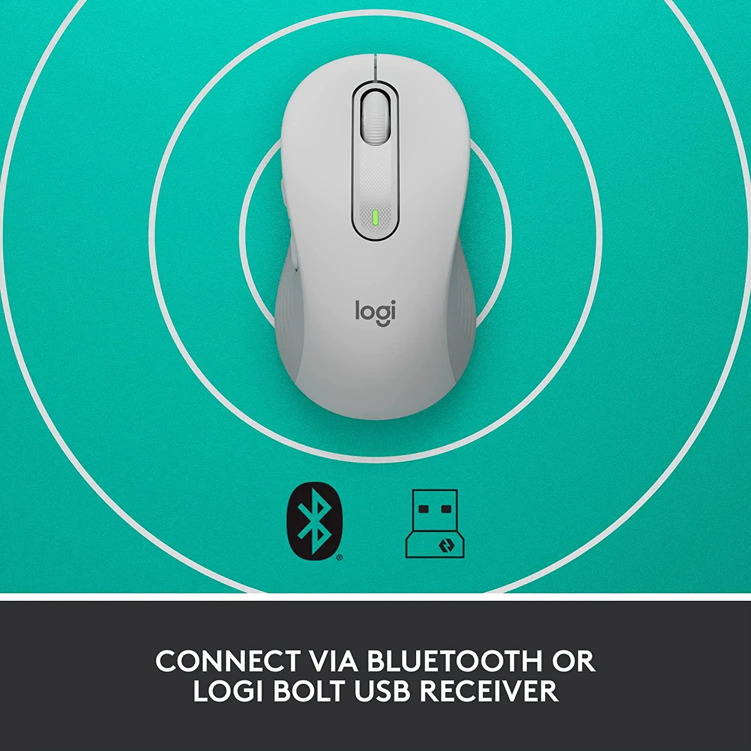 New Logitech Signature M650 M650L Bluetooth Wireless Mouse Silent Clicks Customizable Side Buttons Multi-Device Compatibility |