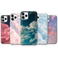 sky sunset phone case for redmi note 11 10 9 8 pro 10t 9s 8t 7 5 transparent clear case
