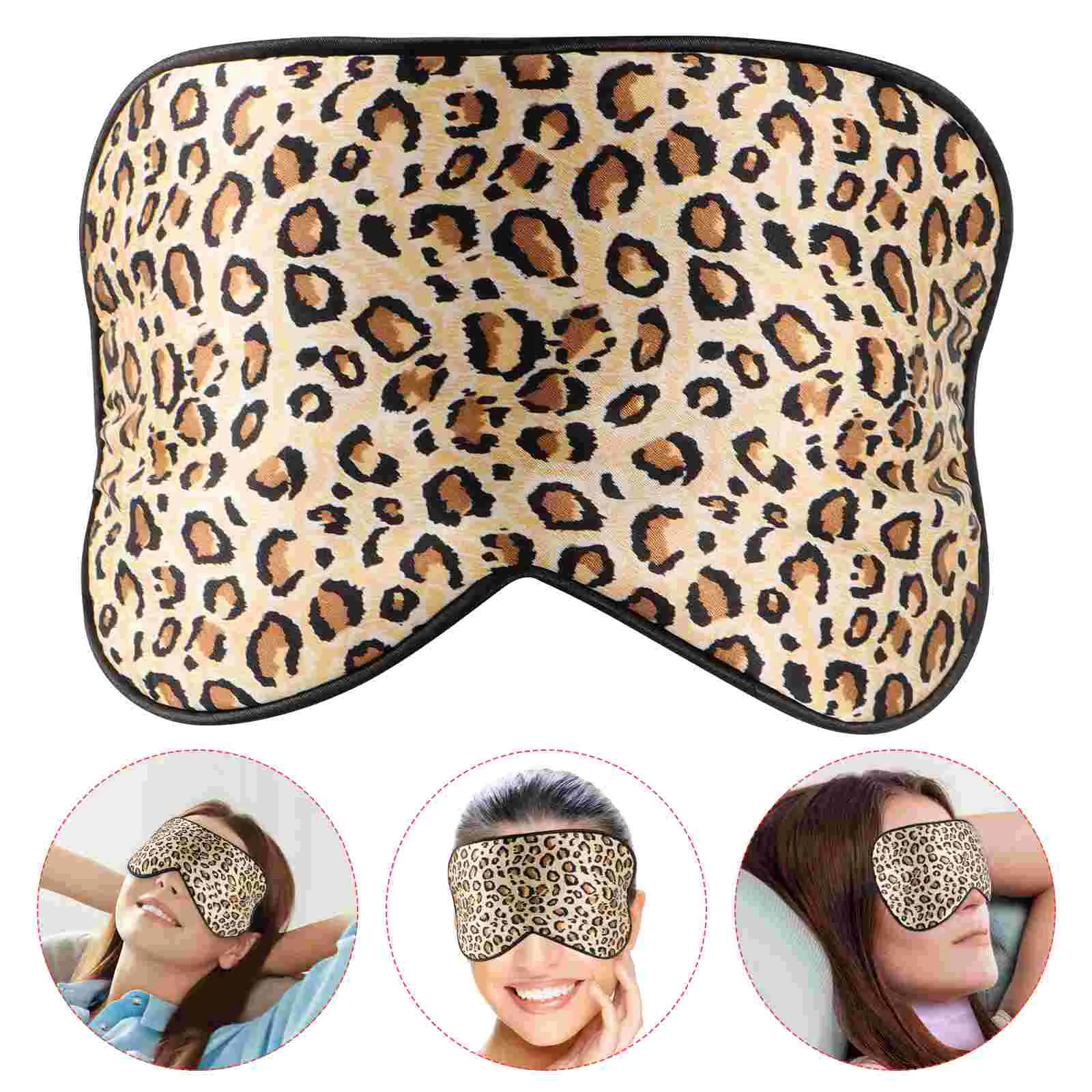 

Eye Sleeping Silk Blindfold Cover Patch Eyeshade 3D Night Shade Cup Animal Mask Blinders Light Scented Shield Shading Cartoon