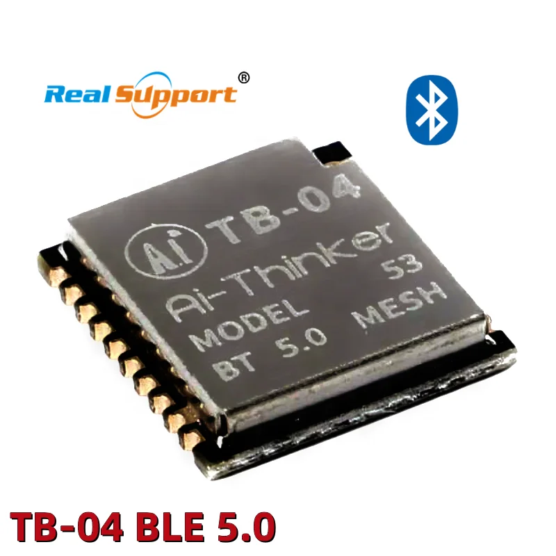 

TB-04 малоэнергосберегающая Bluetooth-совместимая BLE 5.0 светильник плата модуля управления сетчатая сетевая Прозрачная передача AT прошивка Sm