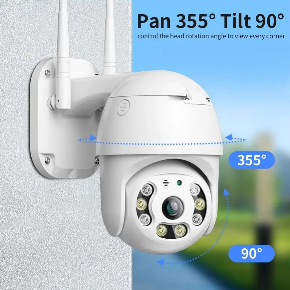 

Human Detection Smart Wifi Ptz Ip Camera 1080p Home Security Camera A12 Camera Baby Monitor Automatic Tracking Two Way Audio