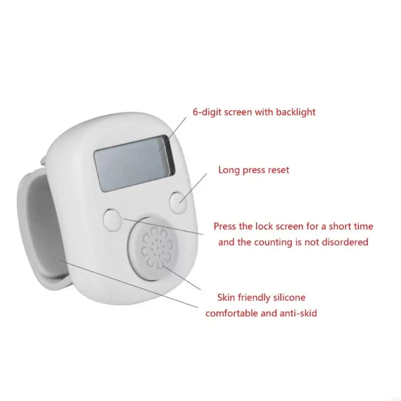 Фото L9be Handheld Digital Tally Counter Mechanical Mechanal Manual Palms Clicker Count №3