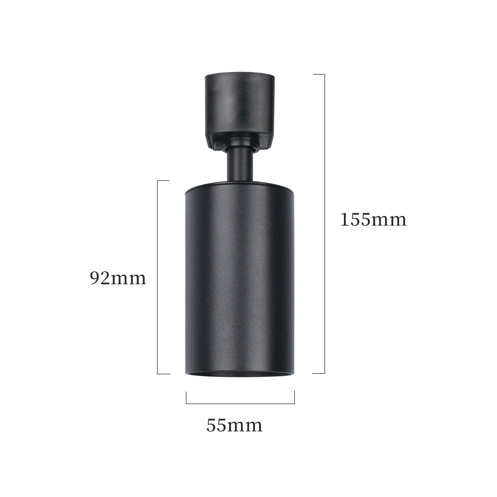 Светодиодный Трековый светильник GU10 Интерфейсный настенный направляющий