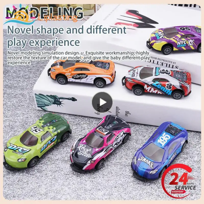 

1-Mini Alloy Pull Back Car Toy Creative Backflip Stunt Car Metal Vehicles Models Race Cars Toy For Kids Boys Birthday Gifts