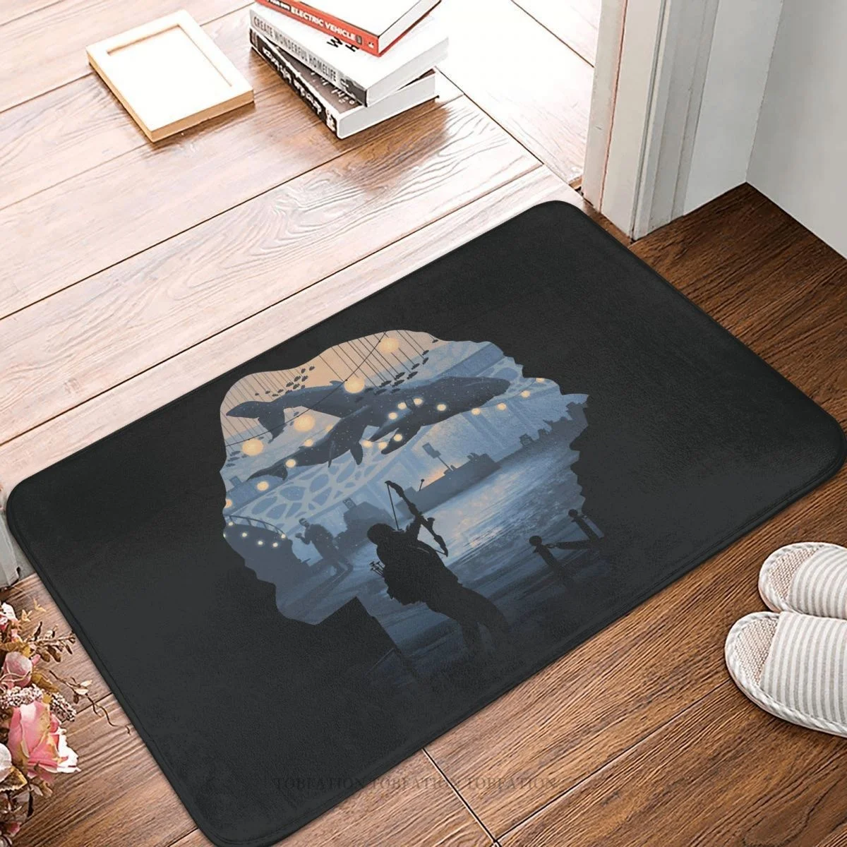 

Last Of Us Game Anti-Slip Doormat Bath Mat Owen's Aquarium Balcony Carpet Entrance Door Rug Home Decor