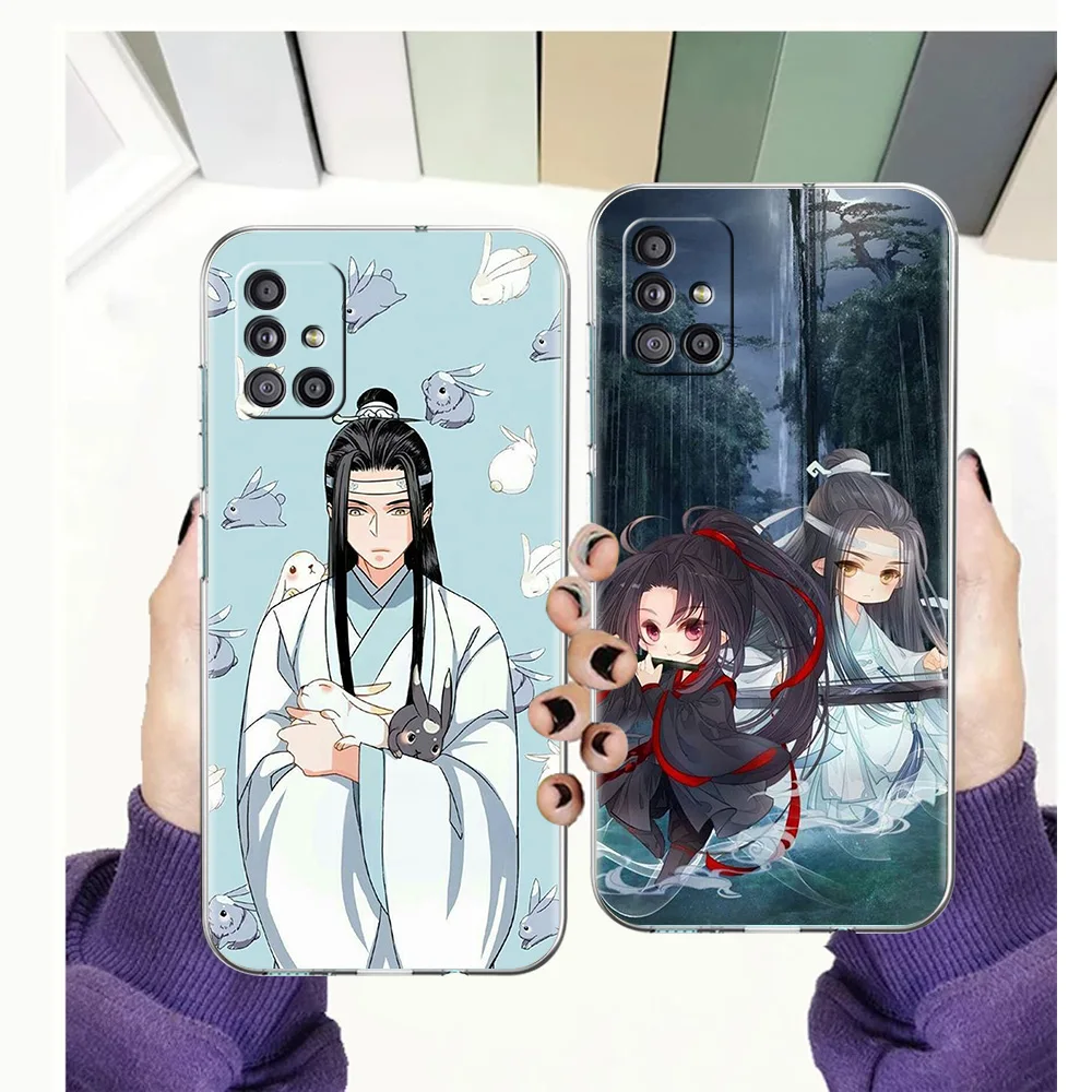 

Mo Dao Zu Shi MDZS Case for Samsung Galaxy A13 A22 A32 A52 A72 A51 A71 A11 A31 A41 M31 A01 A21S 5G Transparent Silicone Shell