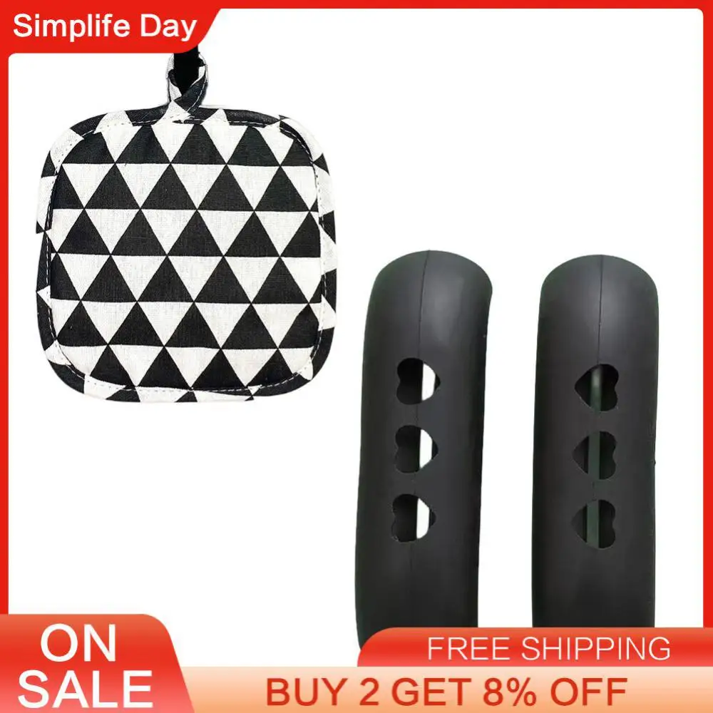 

Insulated Anti-scalding Po Soup Pot Prevent Slipping Multipurpose Pot Holder Oven Oven/microwave Oven Gloves Kitchen Pot Holders