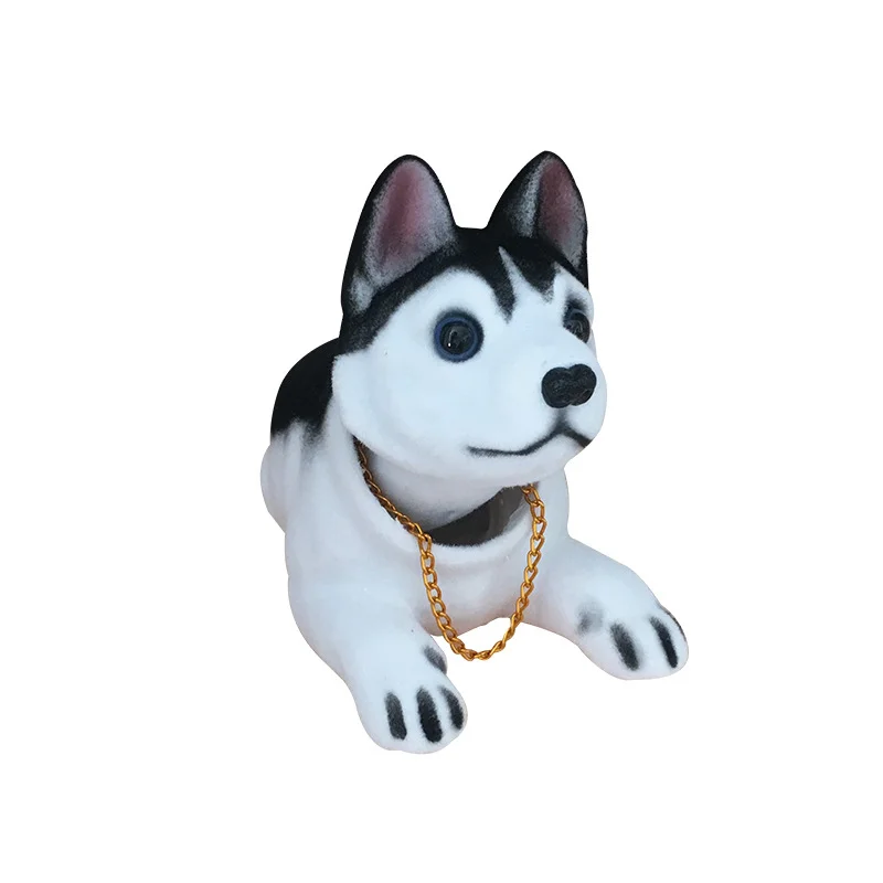 

Car Doll Husky Beagle Shake Head Dog Car Decoration Car Styling Cute Dog Doll