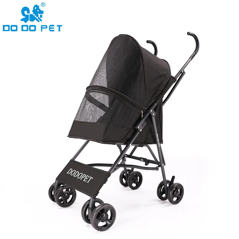 

Foldable Stroller for Small&Medium Dogs and Cats Free Installation Pet Transport Trolley Puppy Pushchair for Teddy Chihuahua