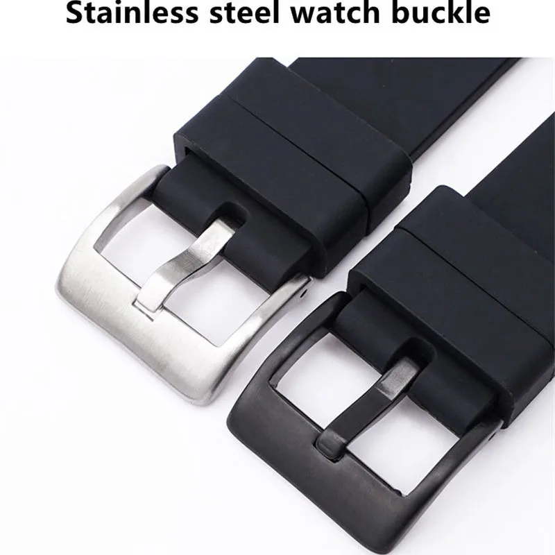 20MM 22MM Silicone SKX007 Turtle Small MM Watch Band Strap Suitable For SKX Tuna SKX007 SUB Diving Watch