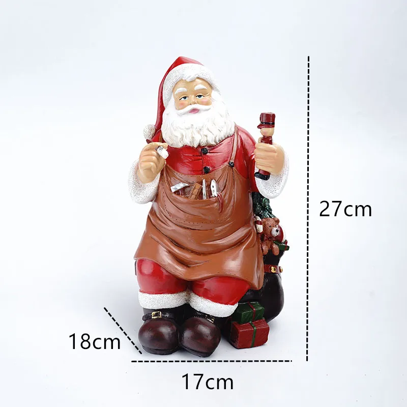 Украшение дома рождественские статуи скандинавские украшения 2021 Санта-Апиано