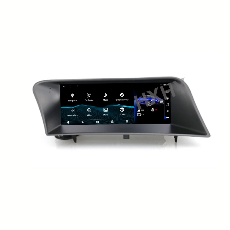 Фото Автомагнитола Android 13 Qualcomm 8+128G с Carplay для Lexus X RX270 RX350 RX450H 2009-2014, DVD-плеер, навигация, мультимедиа, стереосистема №2