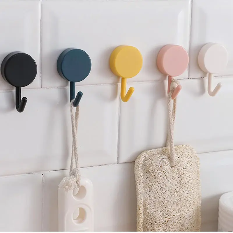 

10 шт., самоклеящиеся крючки для кухни, ванной