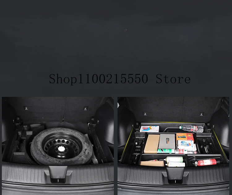 Аксессуары Frunk для Haval Dargo 2022 2023 задний багажник коробка хранения на заказ