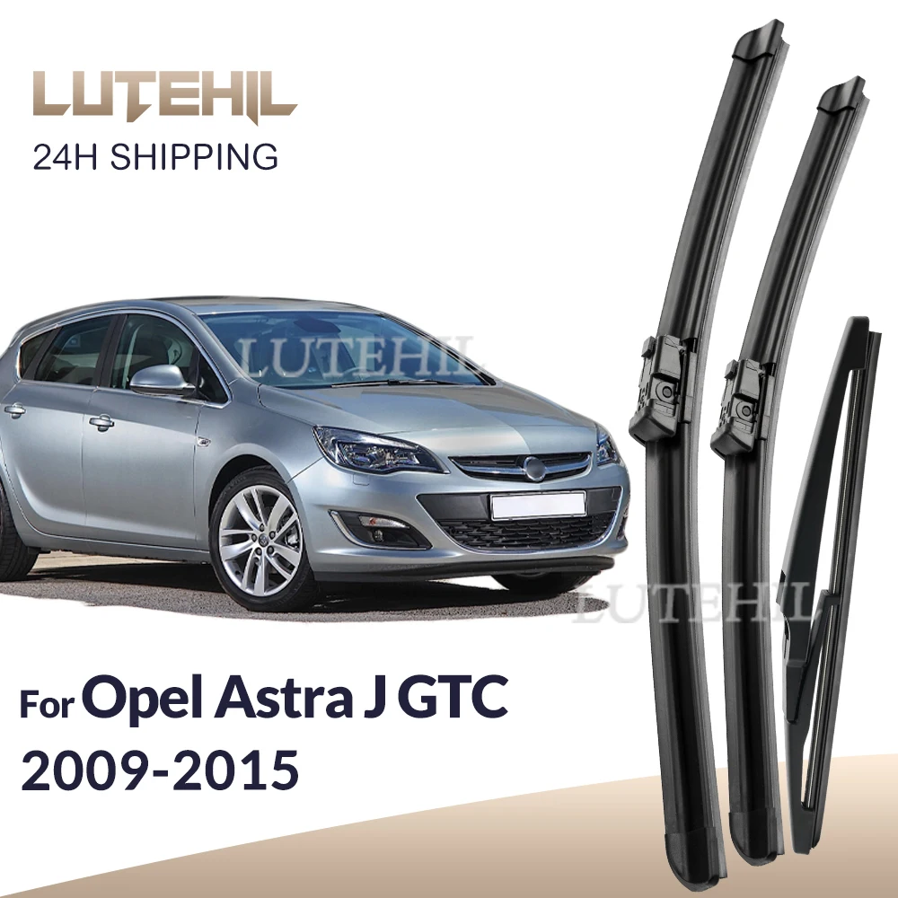 

Для Opel Astra J GTC 2009-2015 2010 2011 2012 2013 2014 стеклоочиститель передние и задние щетки стеклоочистителя лобовое стекло 27 "+ 25" + 12"