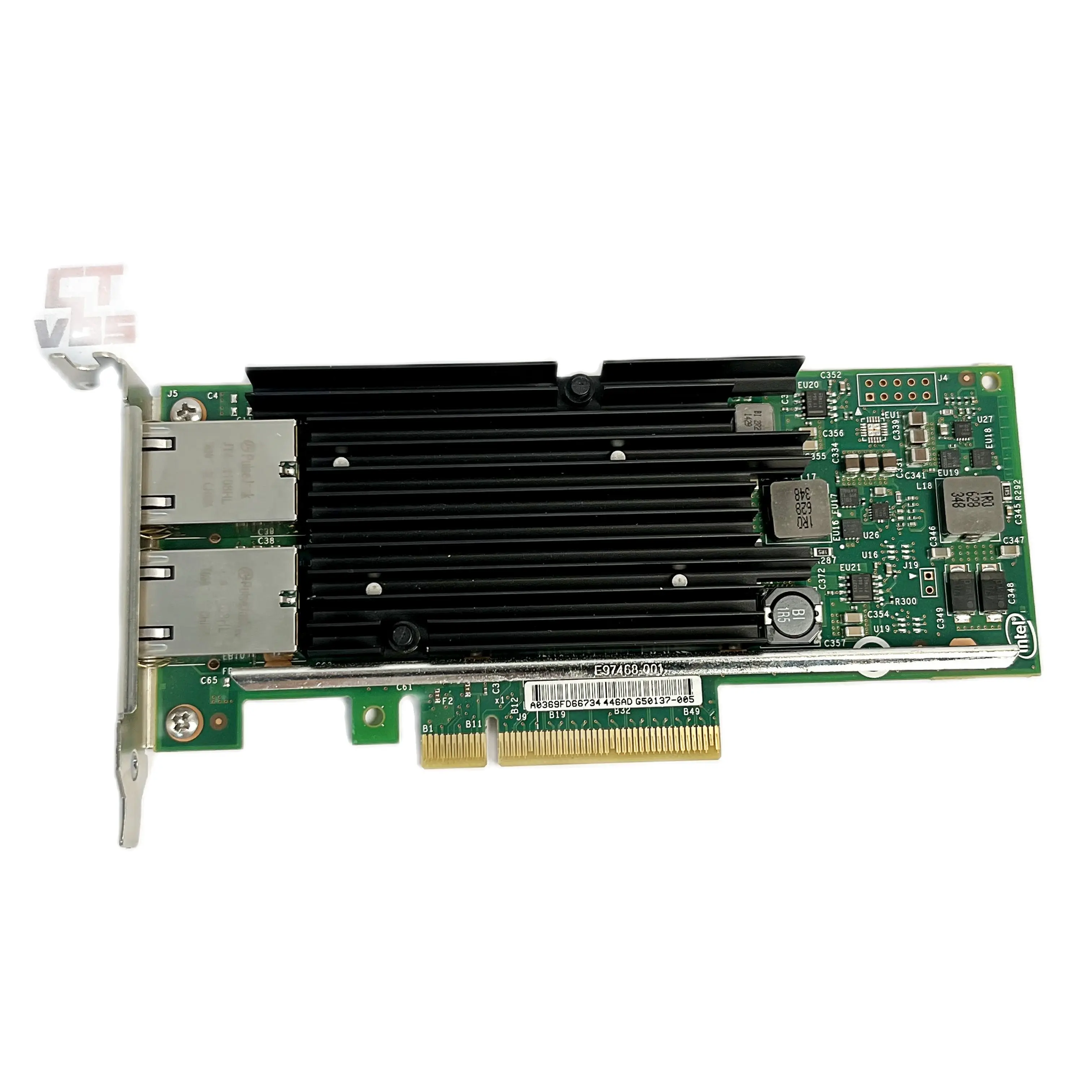 X540-T2 Intel X540 Chipset PCIe x8 Dual Copper RJ45 10Gbps Port Ethernet Network Card Compatible