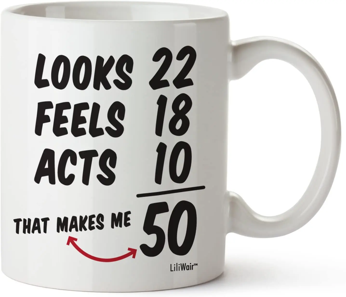 

50th Birthday Gifts For Women Fifty Years Old Men Gift Mug Happy Funny 50th 1972 Male Unique Mugs Ideas